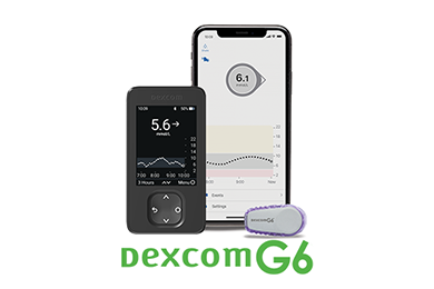 Dexcom G6 realtime CGM-systeem